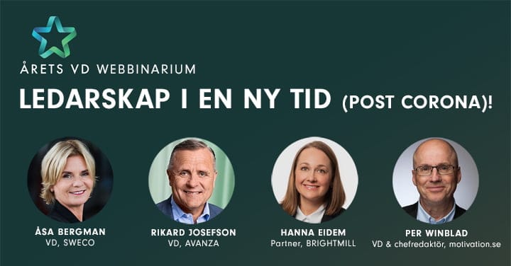 Årets VD webbinarium